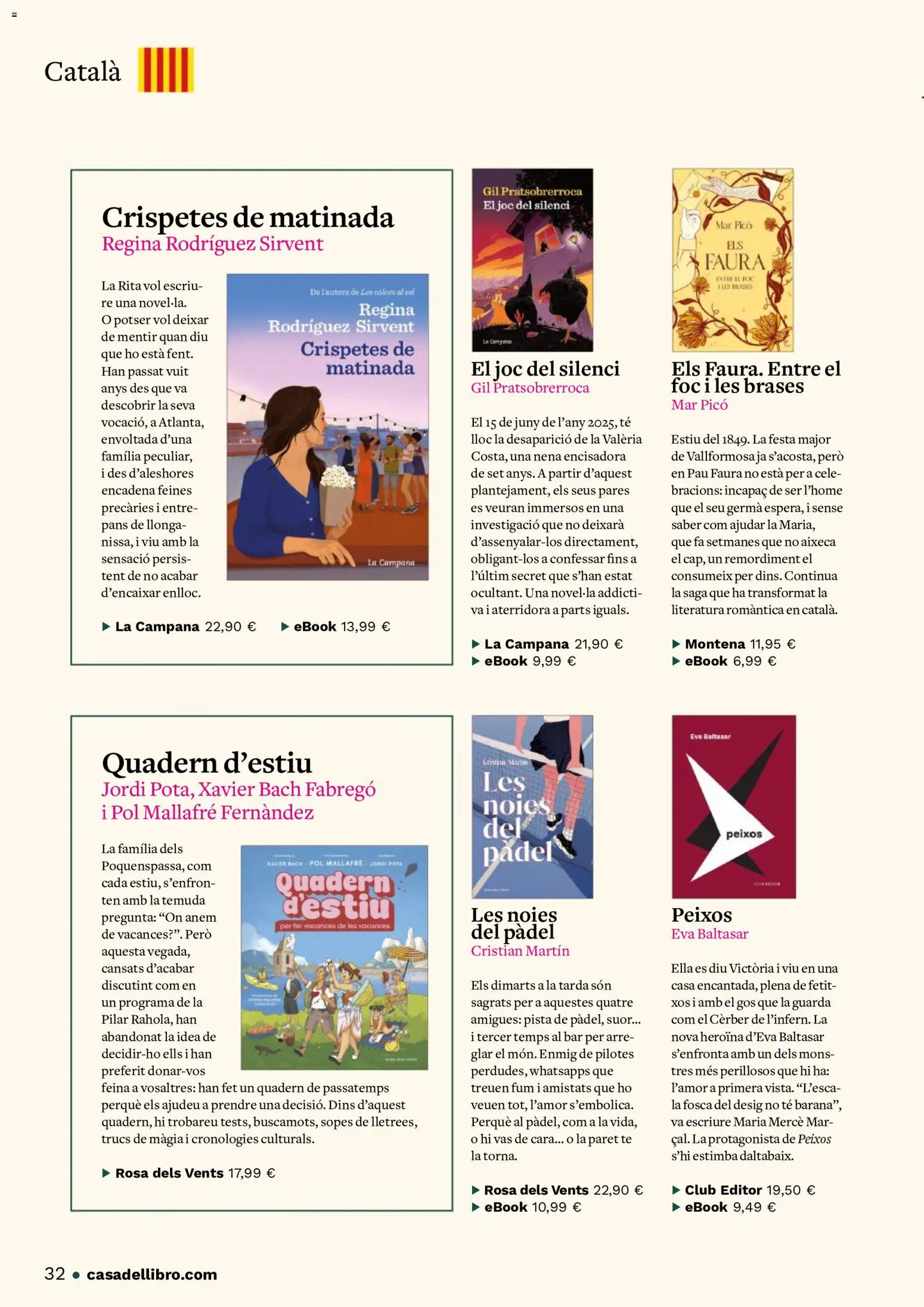 Casa del libro folleto Cat │ válido desde el 01/07/2026 | Página: 32 | Productos: Té