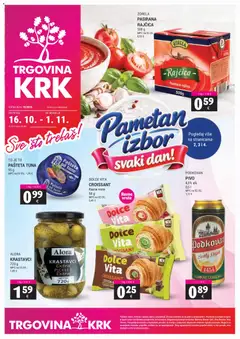 Trgovina Krk Katalog - Pregled kataloga iz trgovine Trgovina Krk, vrijedi od 16.10.2026