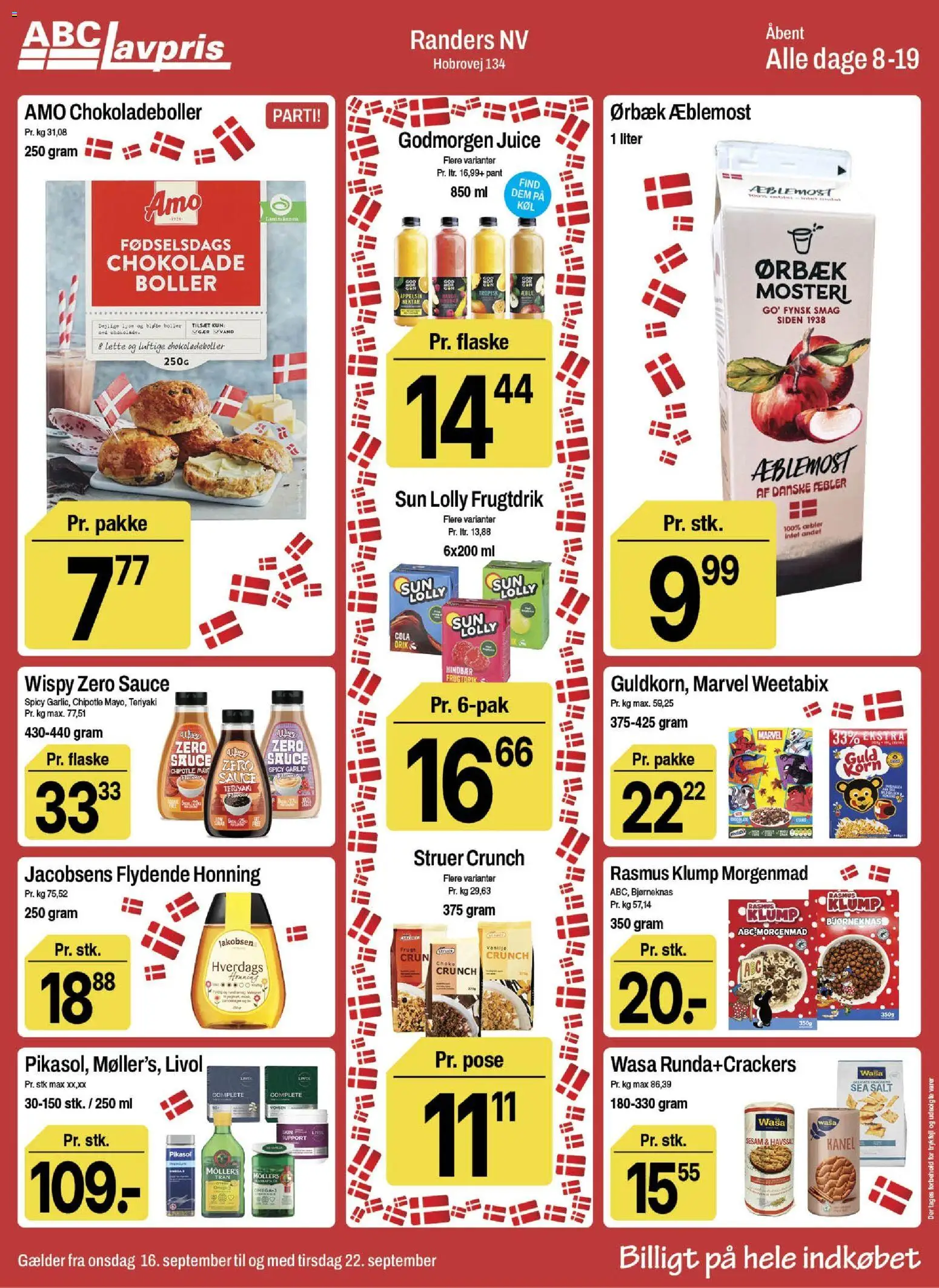 Abc Lavpris tilbudsavis – gyldig fra 16/09/2026 | Side: 9