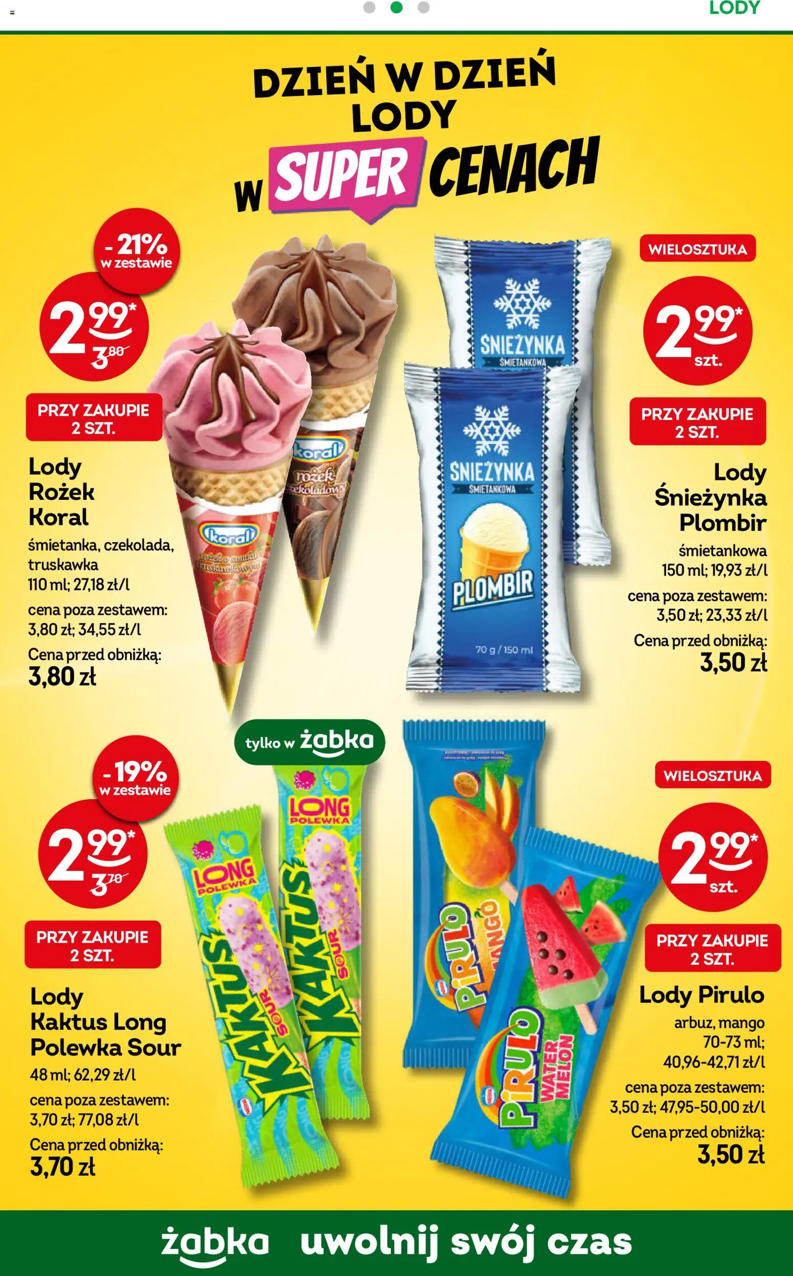 Żabka gazetka od 08.04.2026 | Strona: 75 | Produkty: Limonka, Kurkuma, Sok, Grejpfrut