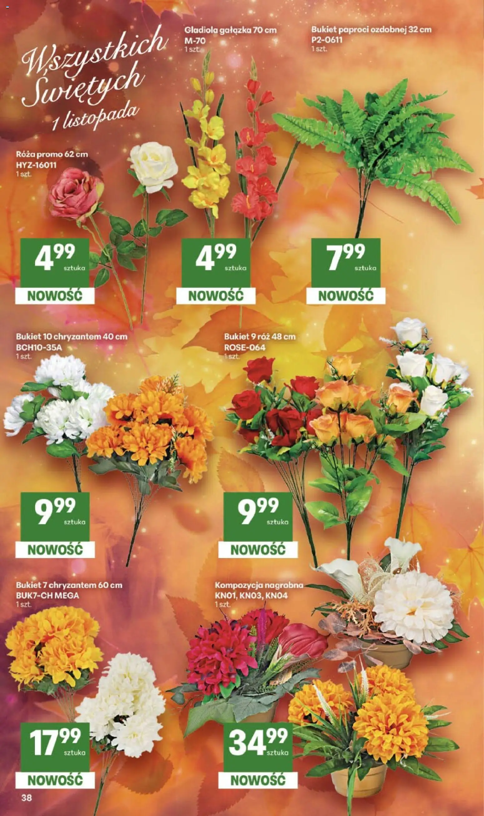 Delikatesy Centrum gazetka - Sklepy Własne od 01.10.2026 | Strona: 38 | Produkty: Róż