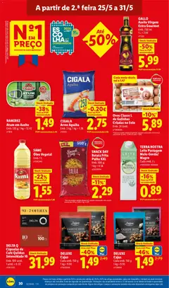Pré-visualização GALLO Azeite Virgem Extra Gourmet, Azeite Virgem Extra Gourmet, Emb. 750 ml válido de 25.05.2026 | Página: 30