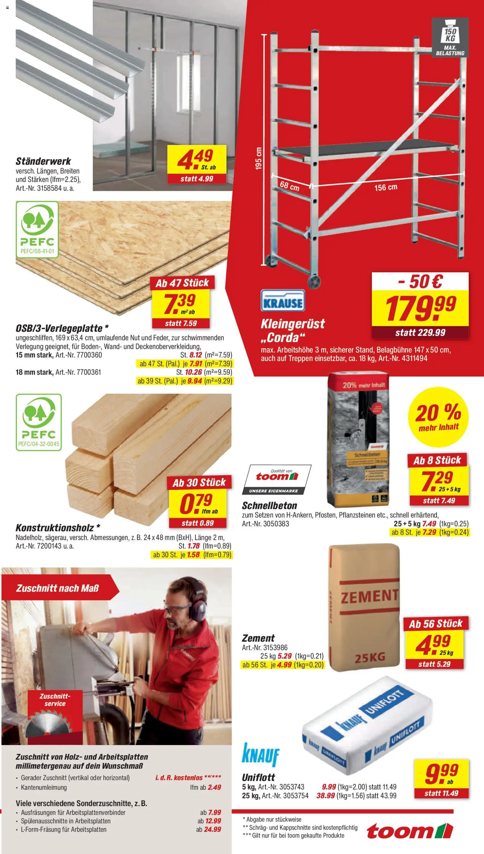 Toom Baumarkt Prospekt – gültig ab 04.07.2026 | Seite: 9
