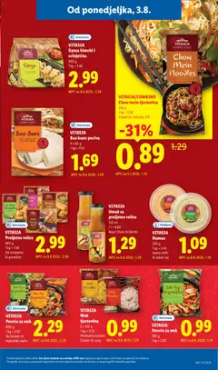 VITASIA Gyoza kimchi i svinjetina, Smrznuto - Pregled kataloga iz trgovine Lidl, vrijedi od 03.08.2026 | Stranica: 13