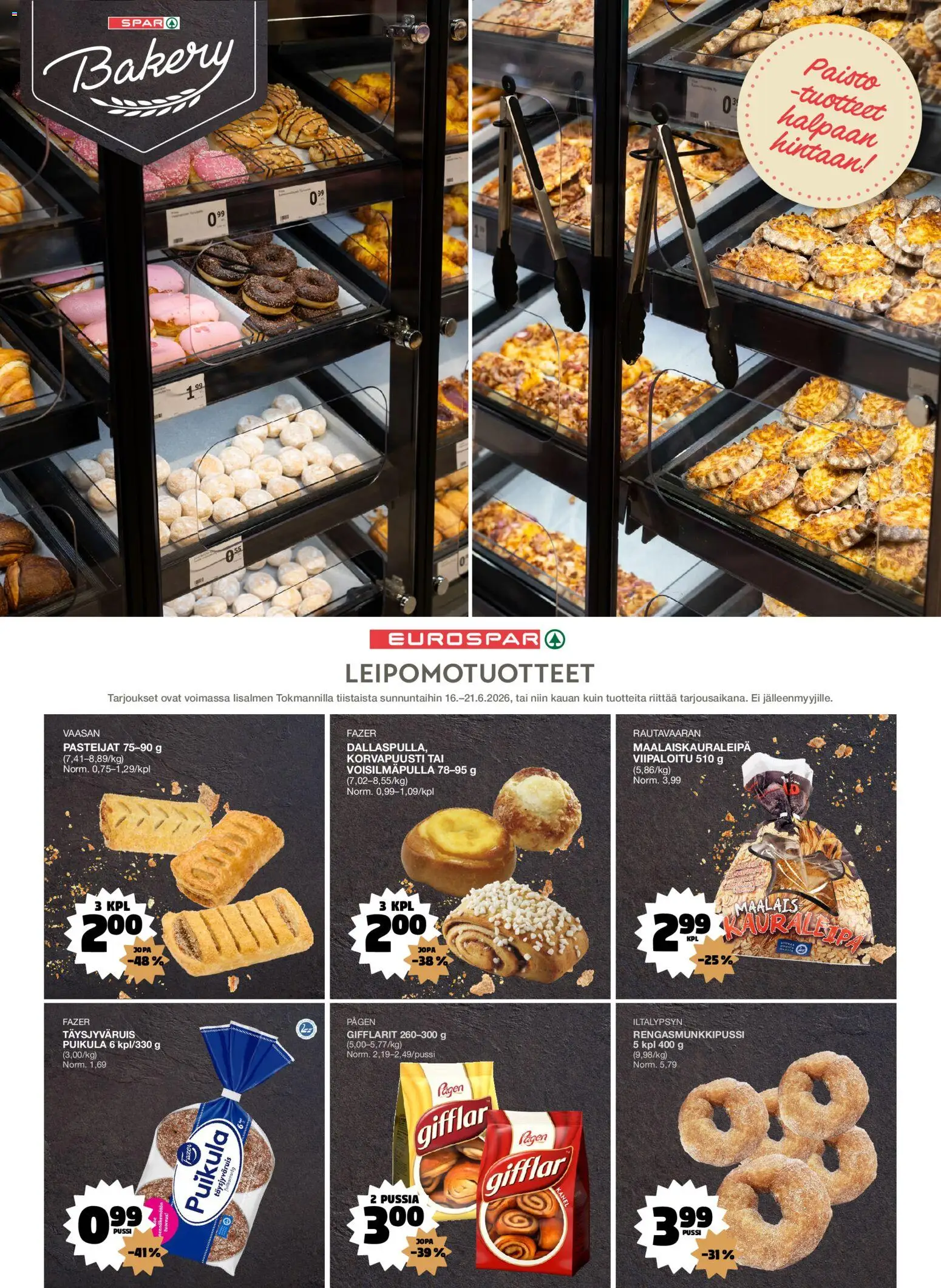 Tokmanni - EUROSPAR avautuu – voimassa 16.06.2026 alkaen | Sivu: 3