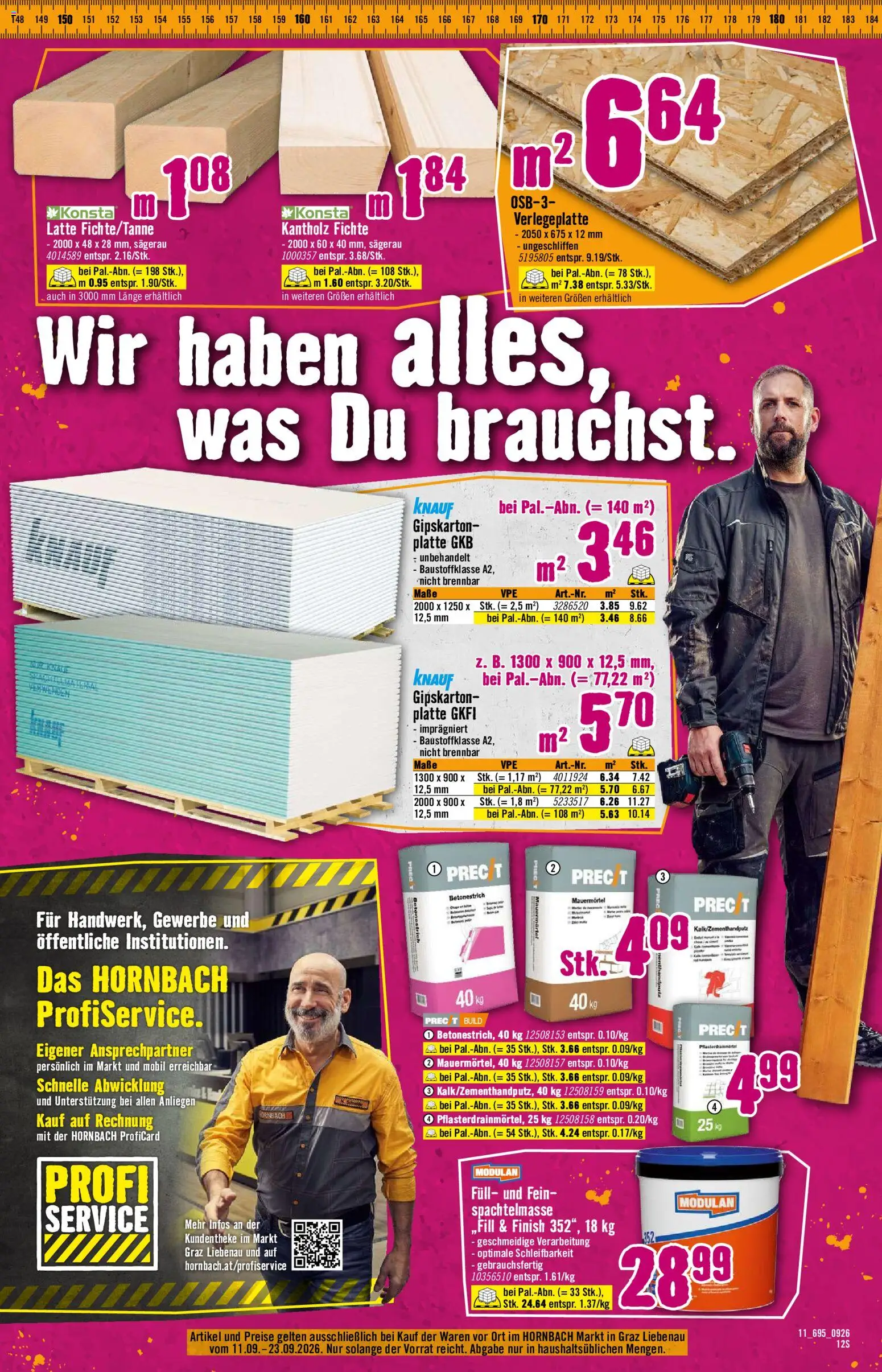 Hornbach Flugblatt gültig ab 11.09.2026 | Seite: 10