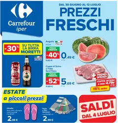 Anteprima del volantino Carrefour volantino Iper - Torino valido a partire dal 30/06/2026