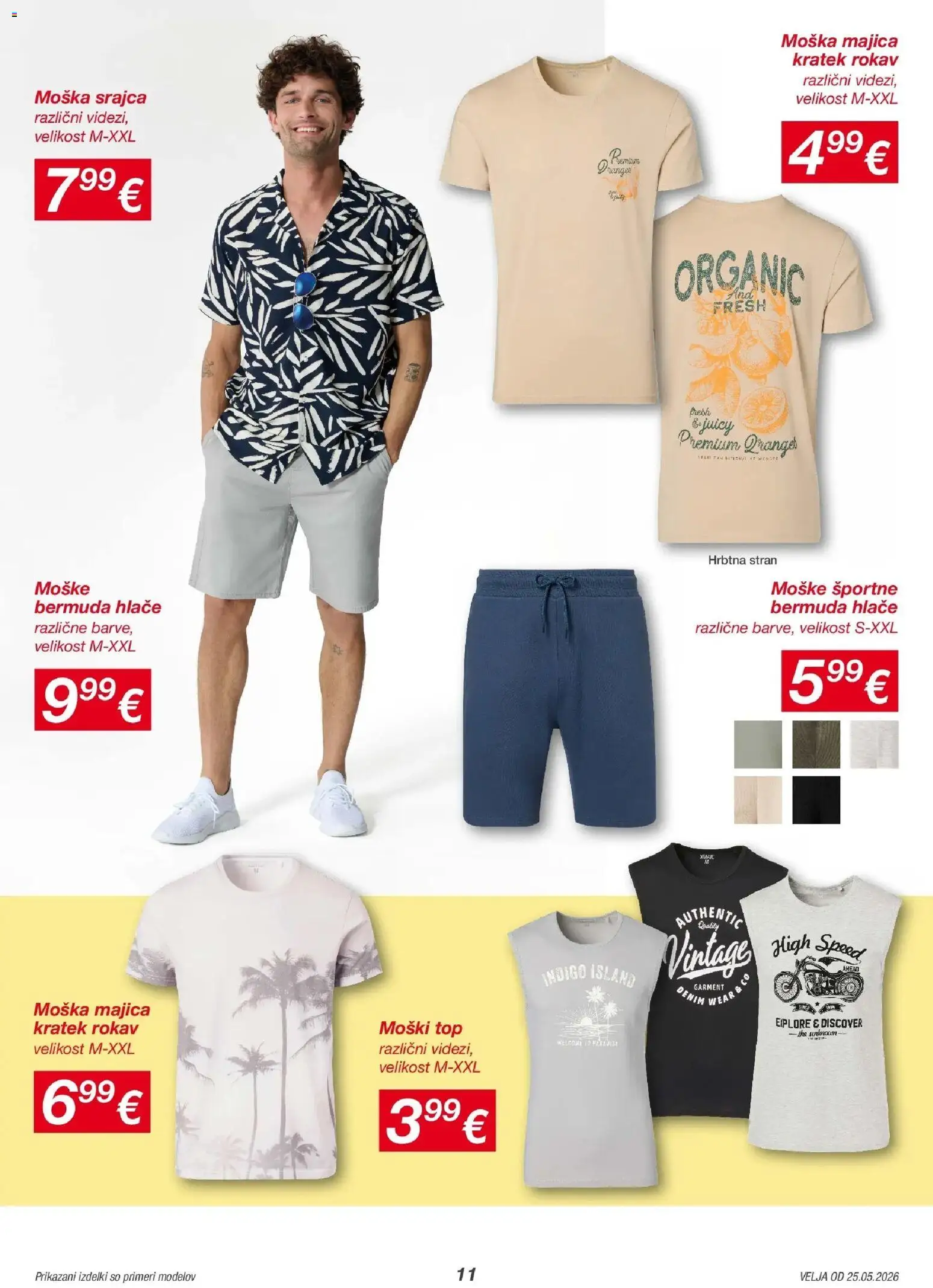 Novi Kik katalog ponudbe – veljaven od 21.05.2026 | Stran: 11 | Izdelki: Srajca, Majica, Hlace