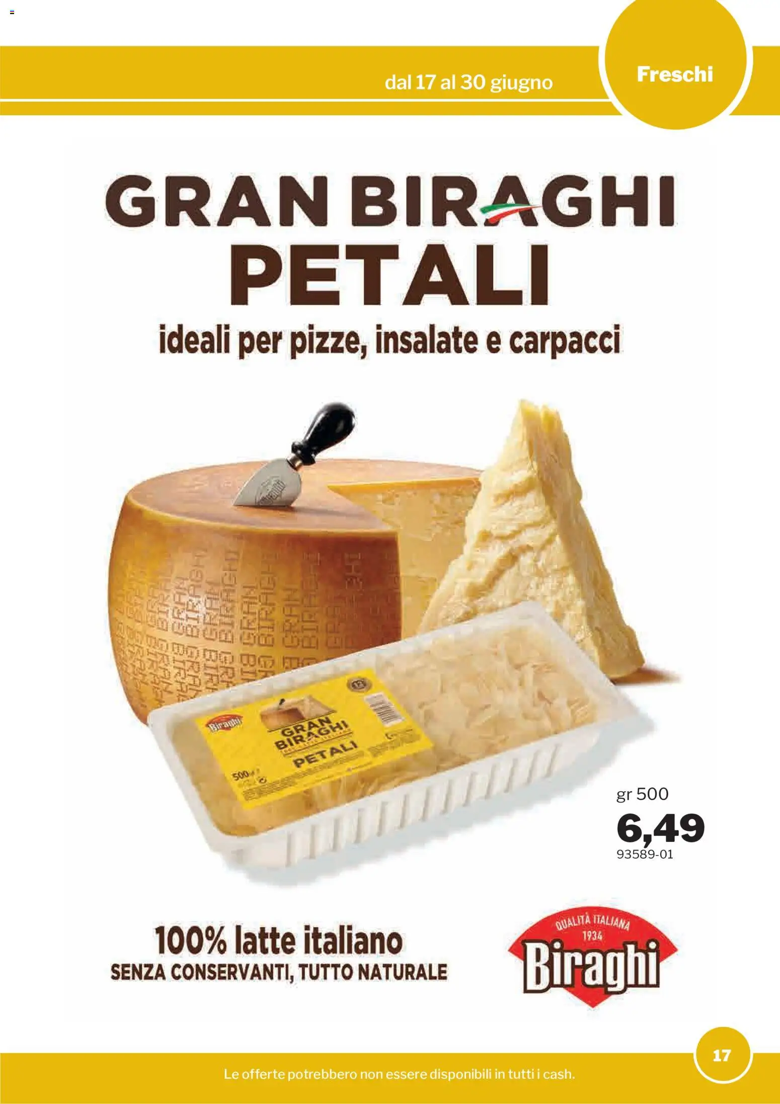 Volantino Sogegross del 17.06.2026 | Pagina: 17 | Prodotti: Latte