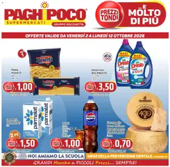 Anteprima del volantino Paghi Poco volantino valido a partire dal 02/10/2026