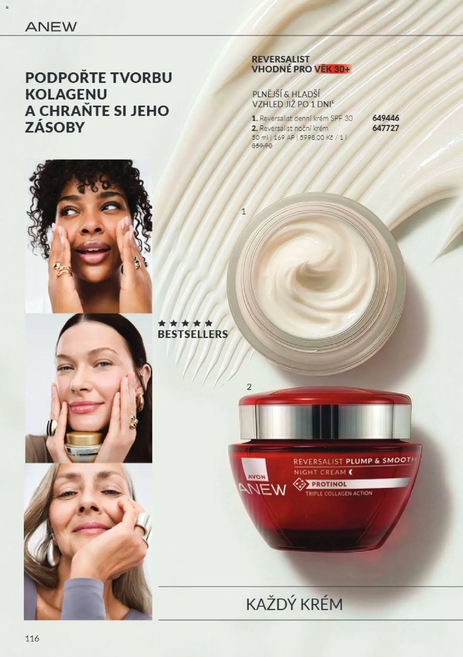 Avon Katalog 10/2026 od 01.10.2026 | Strana: 116 | Produkty: Krém