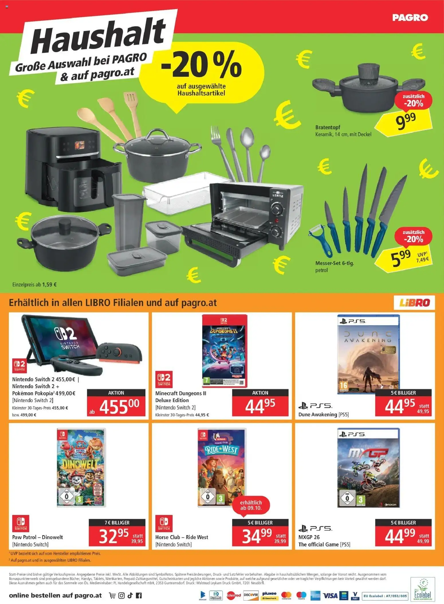 Pagro-Diskont Aktuelle Angebote von 01.10.2026 - Aktuelle Angebote | Seite: 12