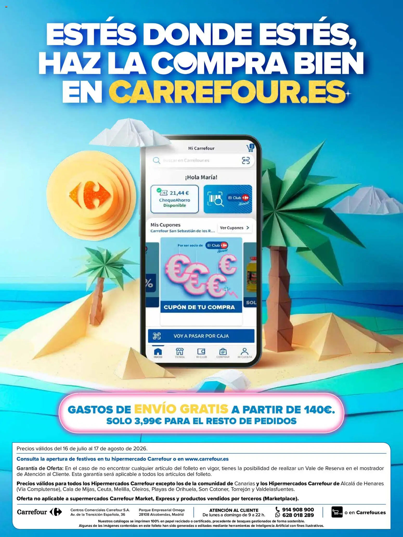 Carrefour Casa Equipada │ válido desde el 16/07/2026 | Página: 6 | Productos: Caja