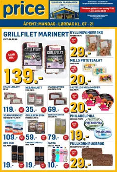 Forhåndsvisning av Price Lagerbutikk kundeavis gyldig fra 17.06.2026