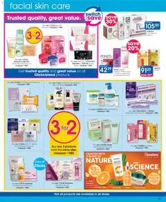 Clicks specials catalogue – valid from 07.05.2026 | Page: 17 | Products: Serum, Cream, Soap, Lotion