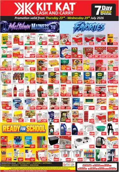 KIT KAT Cash & Carry specials catalogue – valid from 23/07/2026