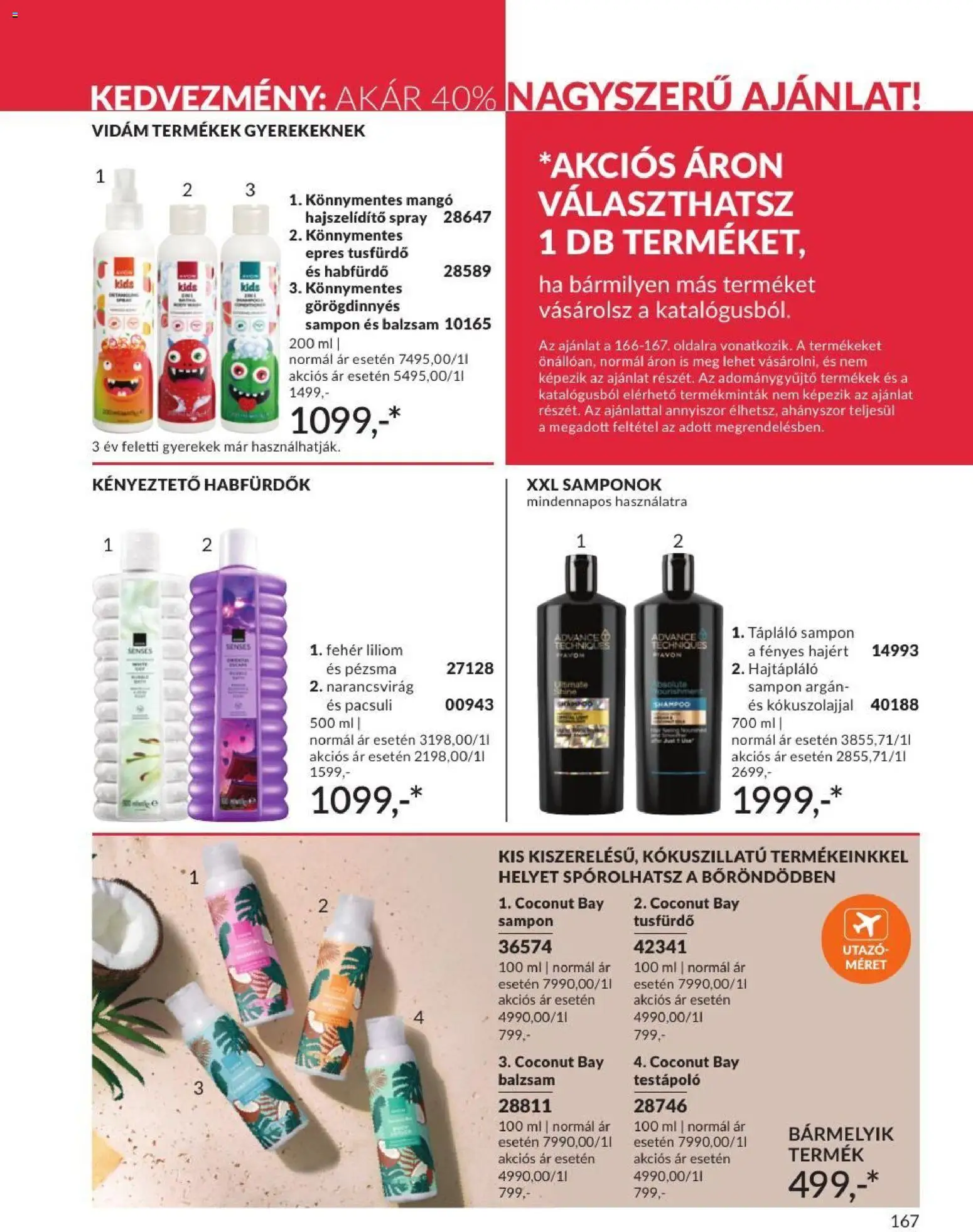Avon akciós ujság - amely érvényes a következő dátumtól: 2026.07.01. | Oldal: 169