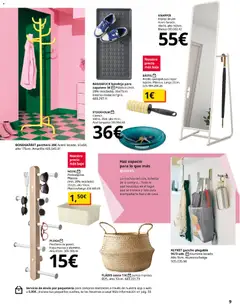 Vista previa IKEA - Haz espacio para lo que más quieres válido desde el 01/09/2026 | Página: 9 | Productos: Perchero, Mochila, Té, Quitapelusas