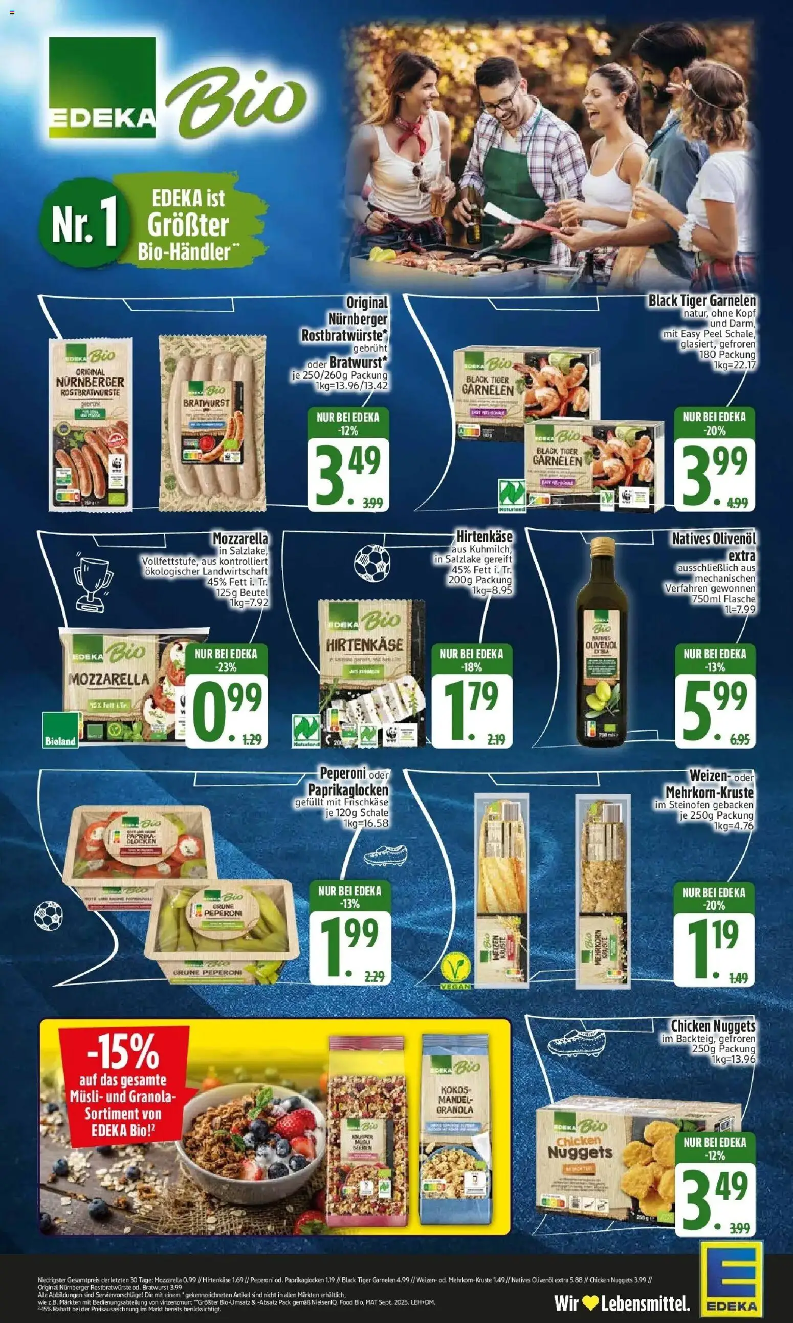 Edeka - EDEKA: Wochenangebote – gültig ab 05.07.2026 | Seite: 2 | Produkte: Olivenol, Paprika, Tiger garnelen, Frischkase