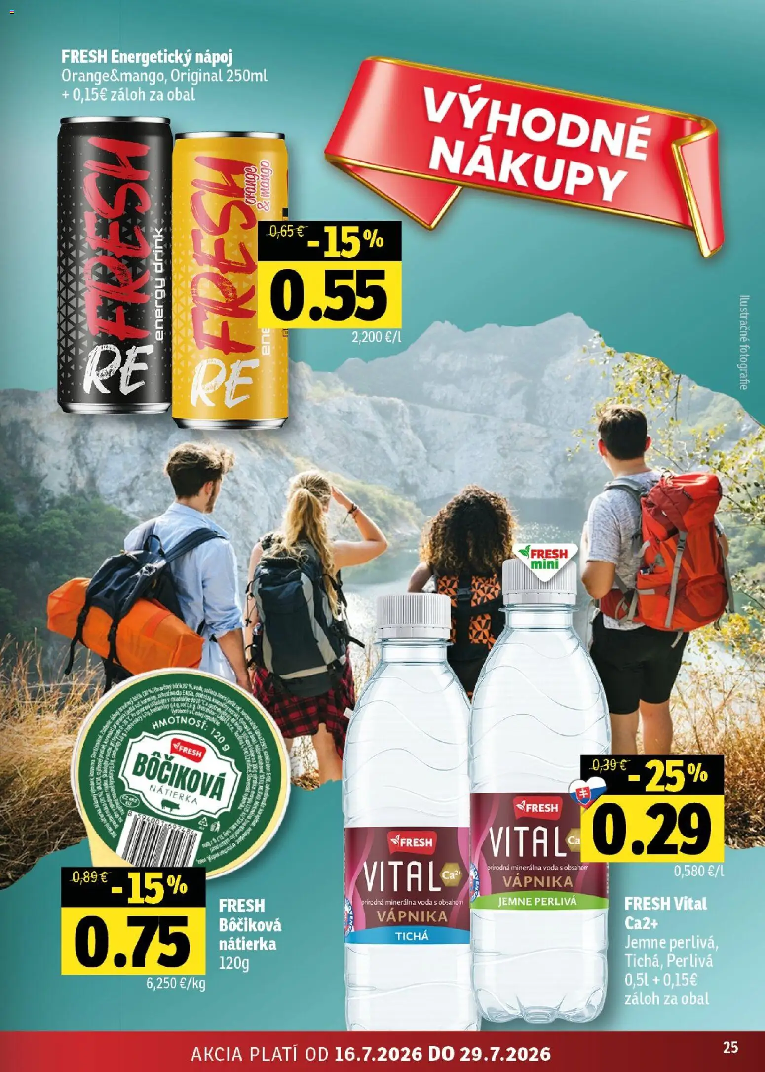 Nové Fresh akcie – leták je platný od 16.07.2026 | Strana: 25