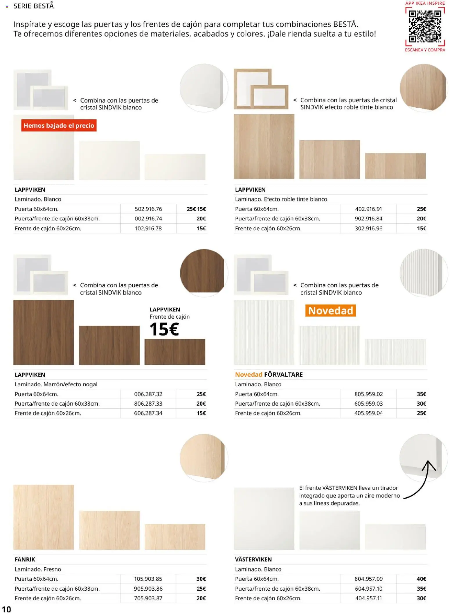 Catálogo IKEA Besta Eket │ válido desde el 01.02.2026 | Página: 10 | Productos: Tinte, Té
