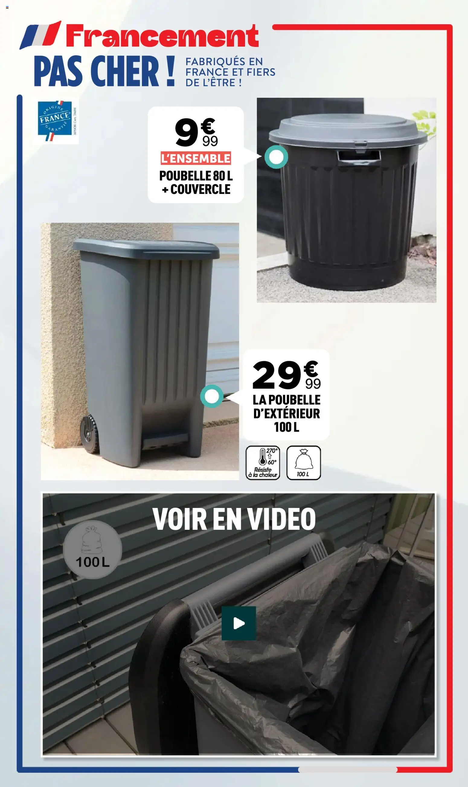 {H1} | Page: 30 | Produits: Vidéo, Couvercle, Poubelle