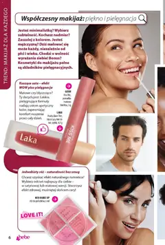 Pogląd oferty "Hebe gazetka - Katalog" - ważna od 22.09.2026 | Strona: 6 | Produkty: Kosmetyki, Kosmetyki do makijażu, Pomadka, Róż