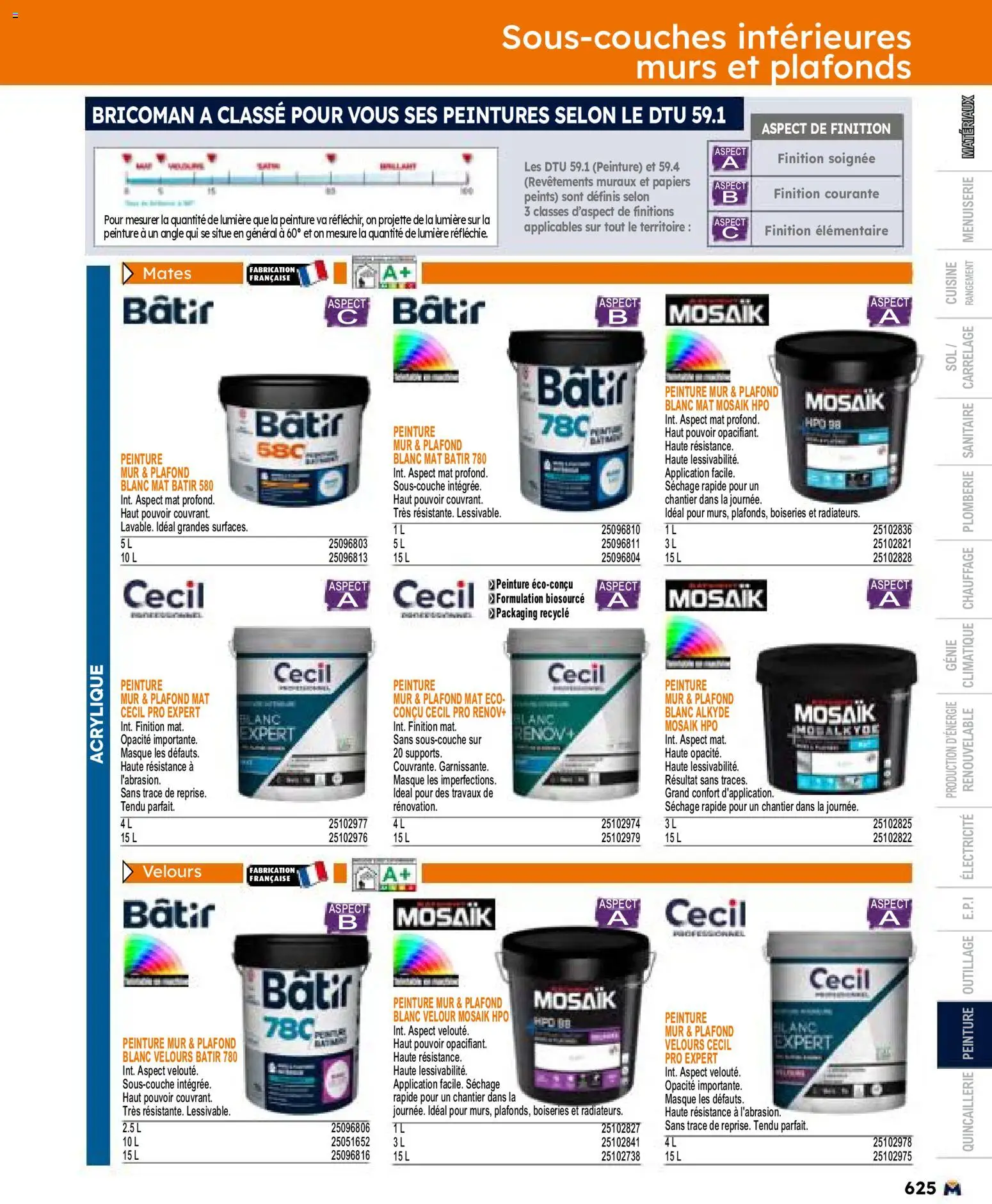 {H1} | Page: 625 | Produits: Masque