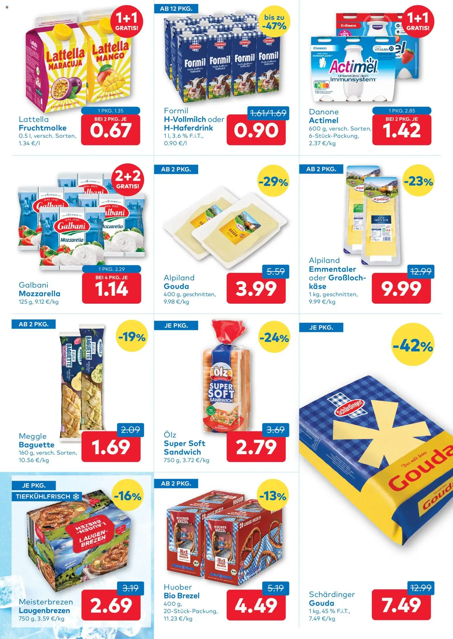 T&G Flugblatt gültig ab 27.08.2026 | Seite: 3 | Produkte: Mango, Baguette, Käse