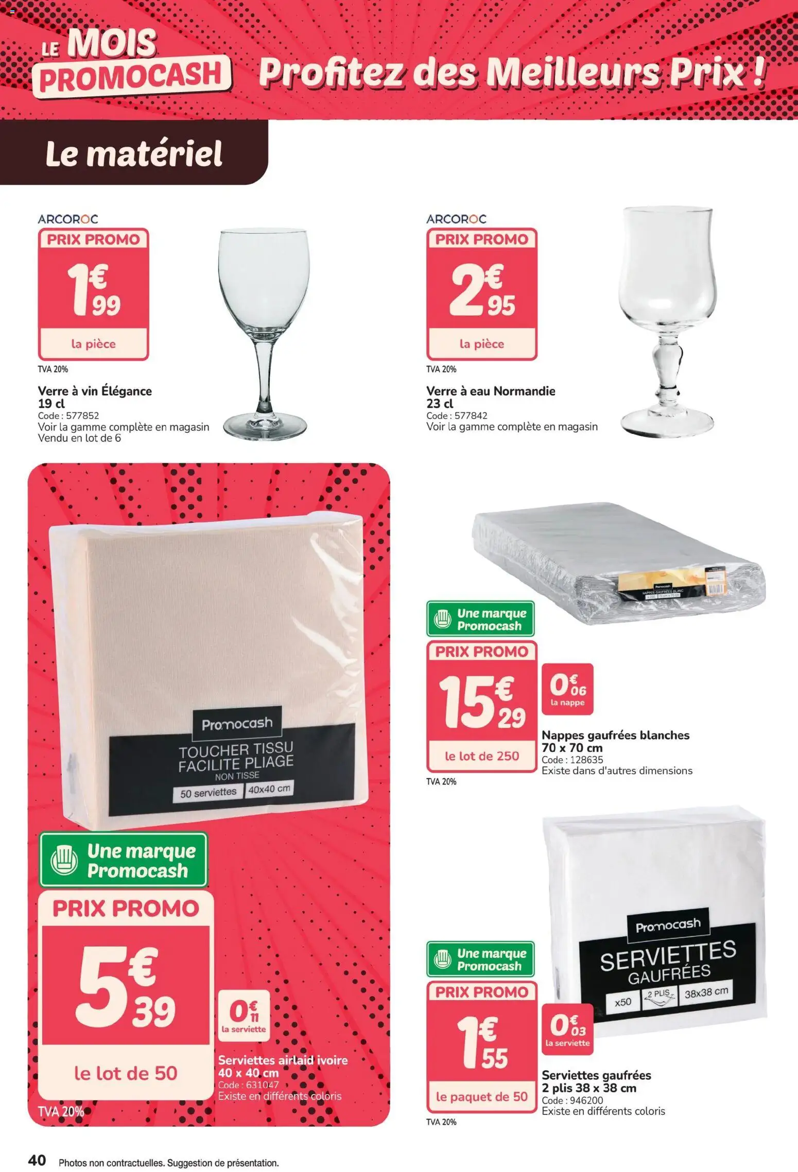 {H1} | Page: 40 | Produits: Nappe, Vin