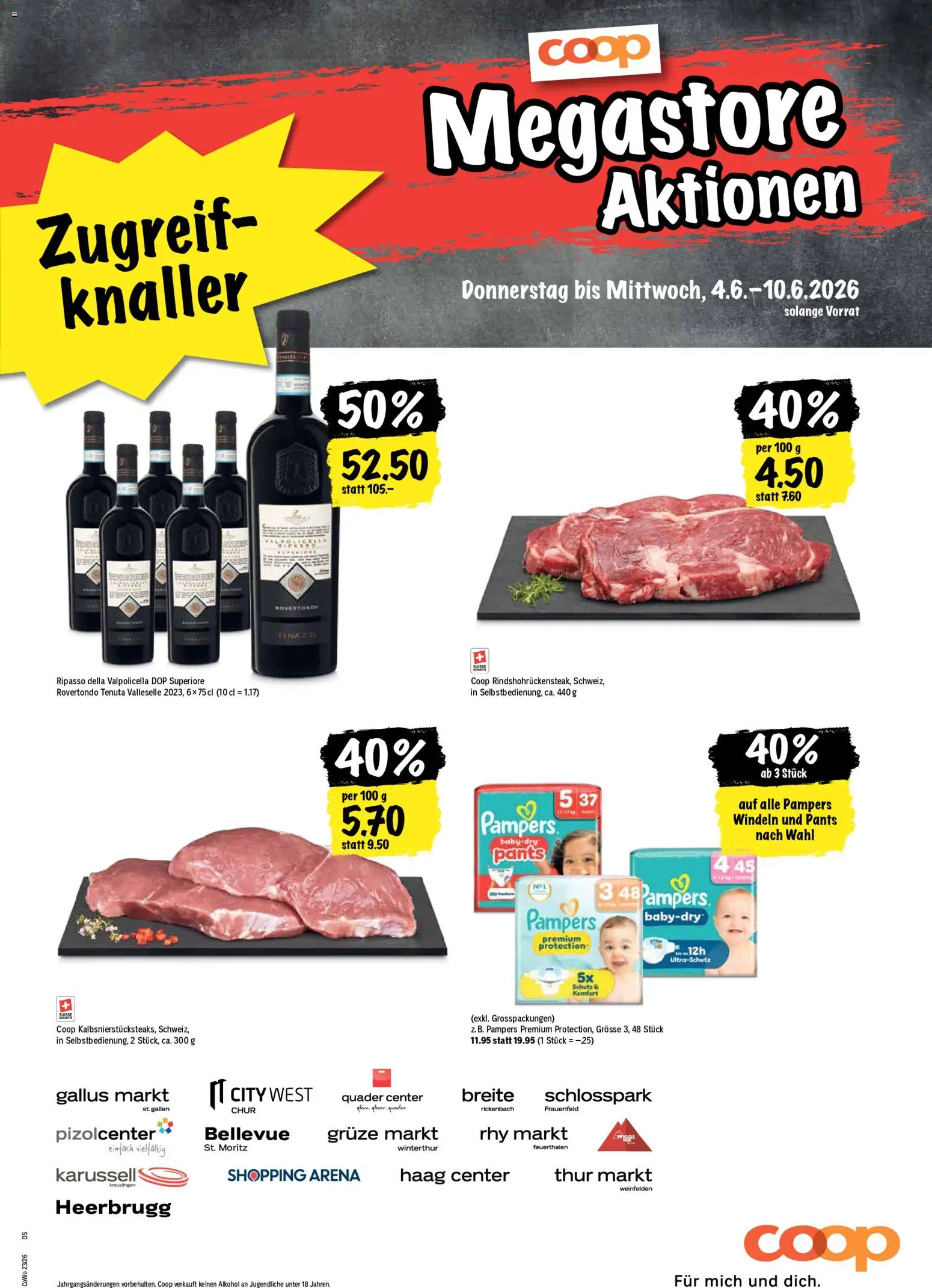 Coop aktionen – gültig ab 04.06.2026 | Seite: 21 | Produkte: Pampers