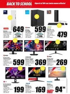 Anteprima del volantino Media World volantino valido a partire dal 01/09/2026 | Pagina: 12 | Prodotti: Tablet, PC, Tastiera, Samsung