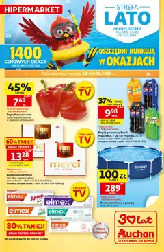 Pogląd oferty "Auchan gazetka - 30 Lat Hipermarket" - ważna od 18.06.2026