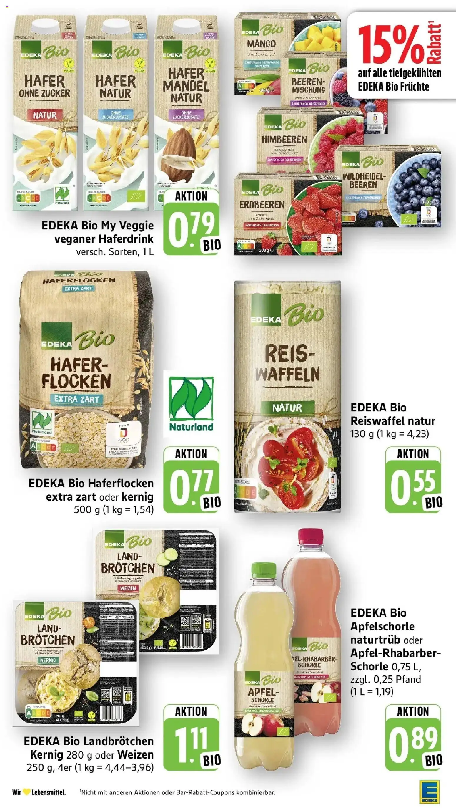 Edeka Prospekt Möglingen (ab 12.10.2026) » Angebote Online | Seite: 27 | Produkte: Himbeeren, Waffeln, Haferdrink, Zucker