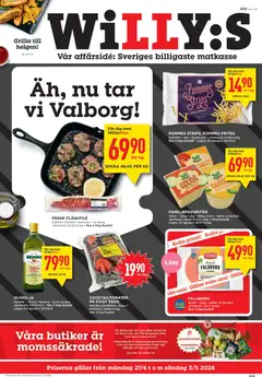 Willys - erbjudanden - Förhandsvisning av reklamblad från butik Willys aktuell från 27.04.2026