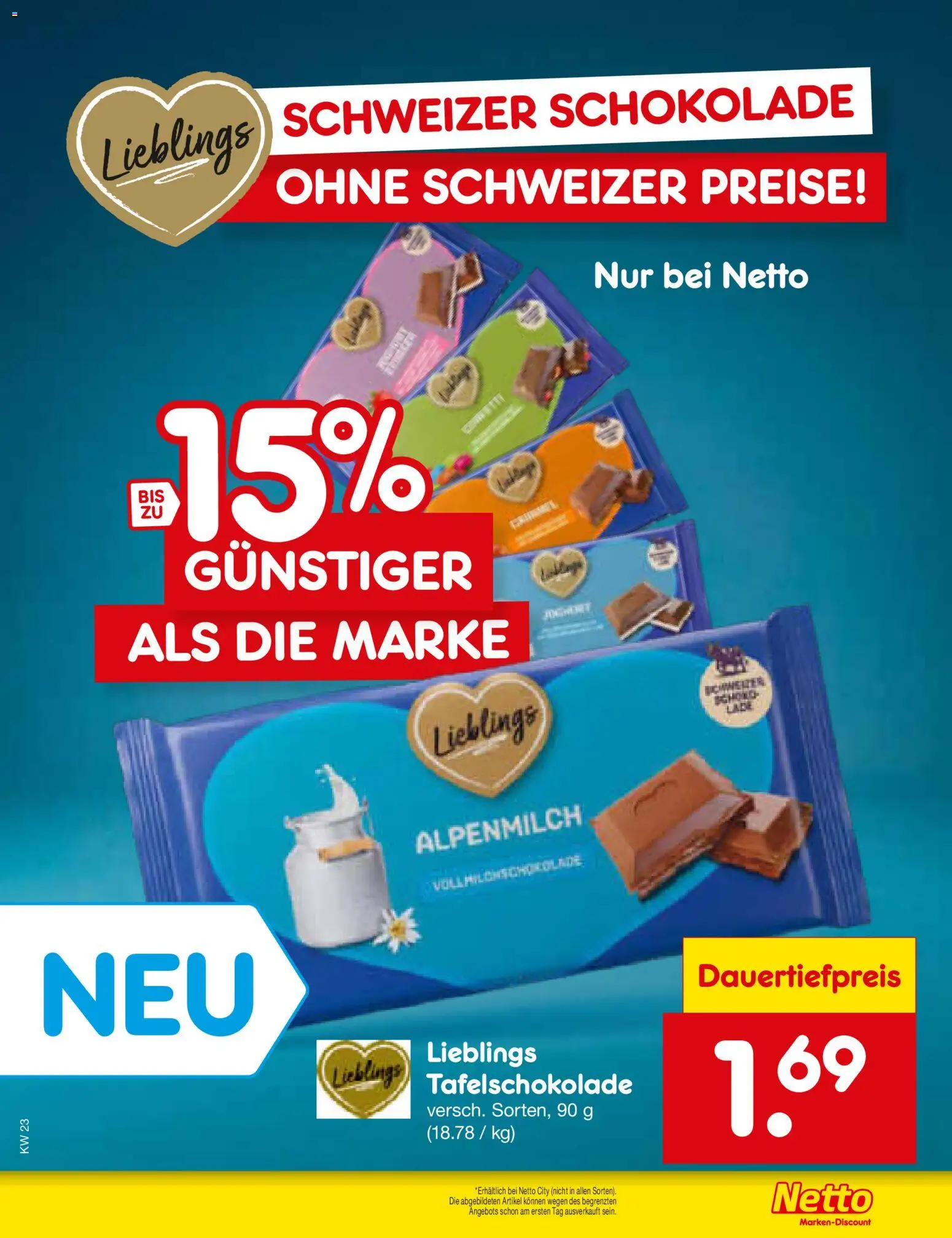 Netto Marken-Discount Prospekt – gültig ab 01.06.2026 | Seite: 52 | Produkte: Schokolade