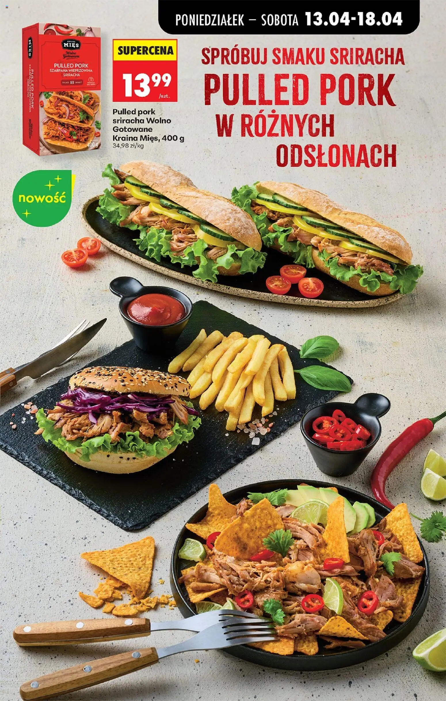 Biedronka Polsko leták od 13.04.2026 | Strana: 39 | Produkty: Sriracha