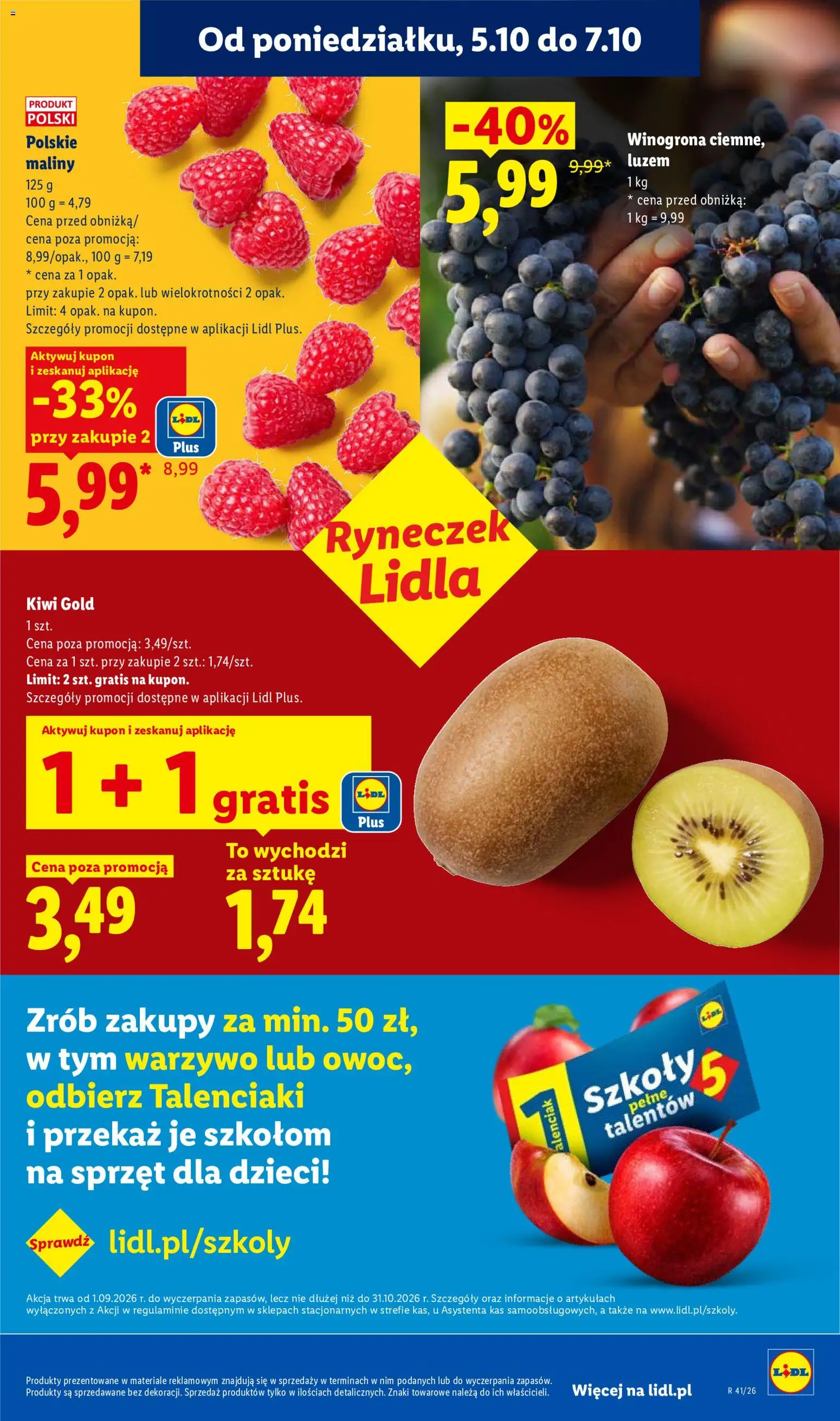 Lidl gazetka od 05.10.2026 | Strona: 39
