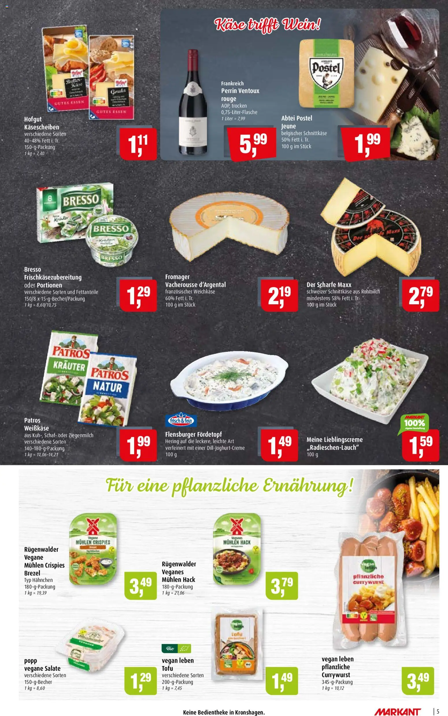 Markant Prospekt – gültig ab 06.07.2026 | Seite: 5 | Produkte: Rouge, Patros, Bresso, Flensburger