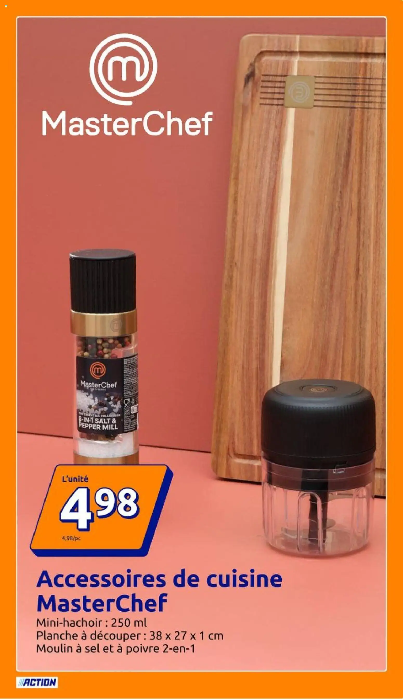 {H1} | Page: 5 | Produits: Planche à découper, Sel, Poivre