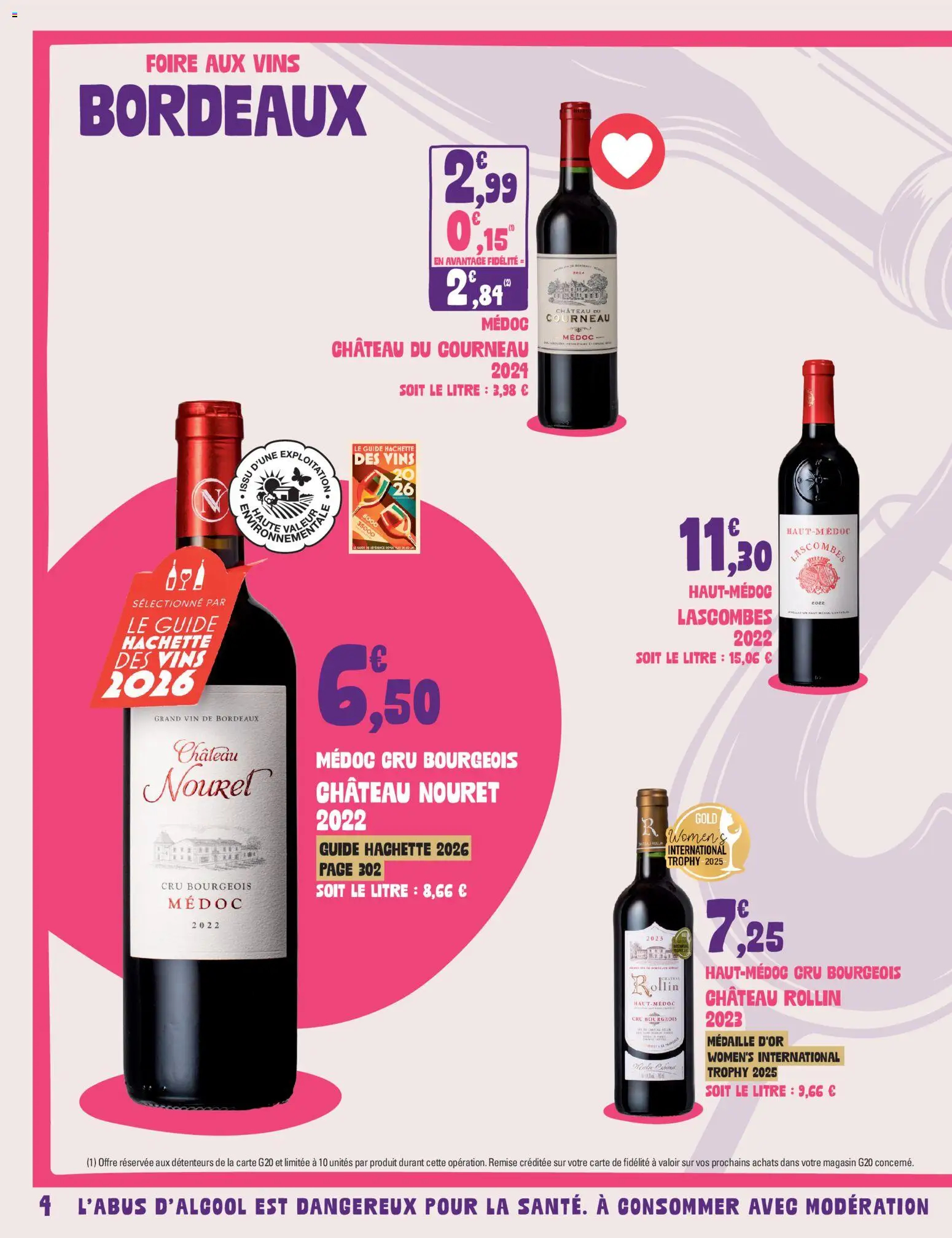 {H1} | Page: 4 | Produits: Vin