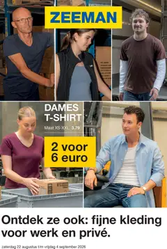 Zeeman folder - Voorbeeld van een folder van Zeeman, geldig van 22-08-2026