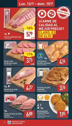 Vista previa Filetes de lomo de cerdo familiar, Filetes de lomo de cerdo familiar válido desde el 13/07/2026 | Página: 6 | Productos: Solomillo de cerdo, Cerdo, Costilla de cerdo