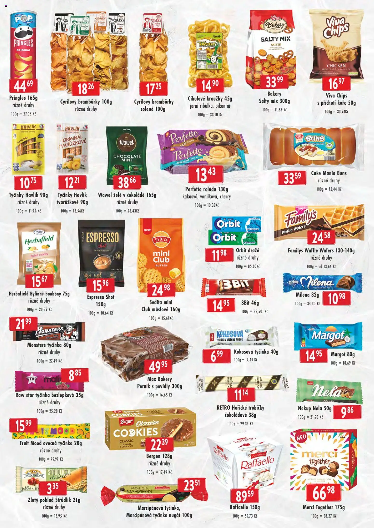Astur & Qanto leták - cash&carry Jeseník, Krnov od 17.06.2026 | Strana: 5 | Produkty: Bonbóny, Perník, Cibulové kroužky, Cyrilovy brambůrky