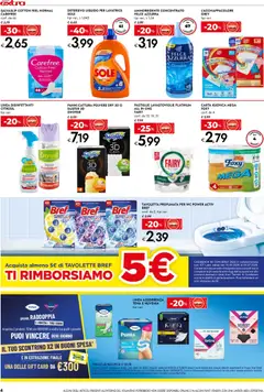 Anteprima del volantino bennet volantino Extra valido a partire dal 28.05.2026 | Pagina: 4 | Prodotti: Carta igienica, Spray disinfettante, Ammorbidente, Lavatrice