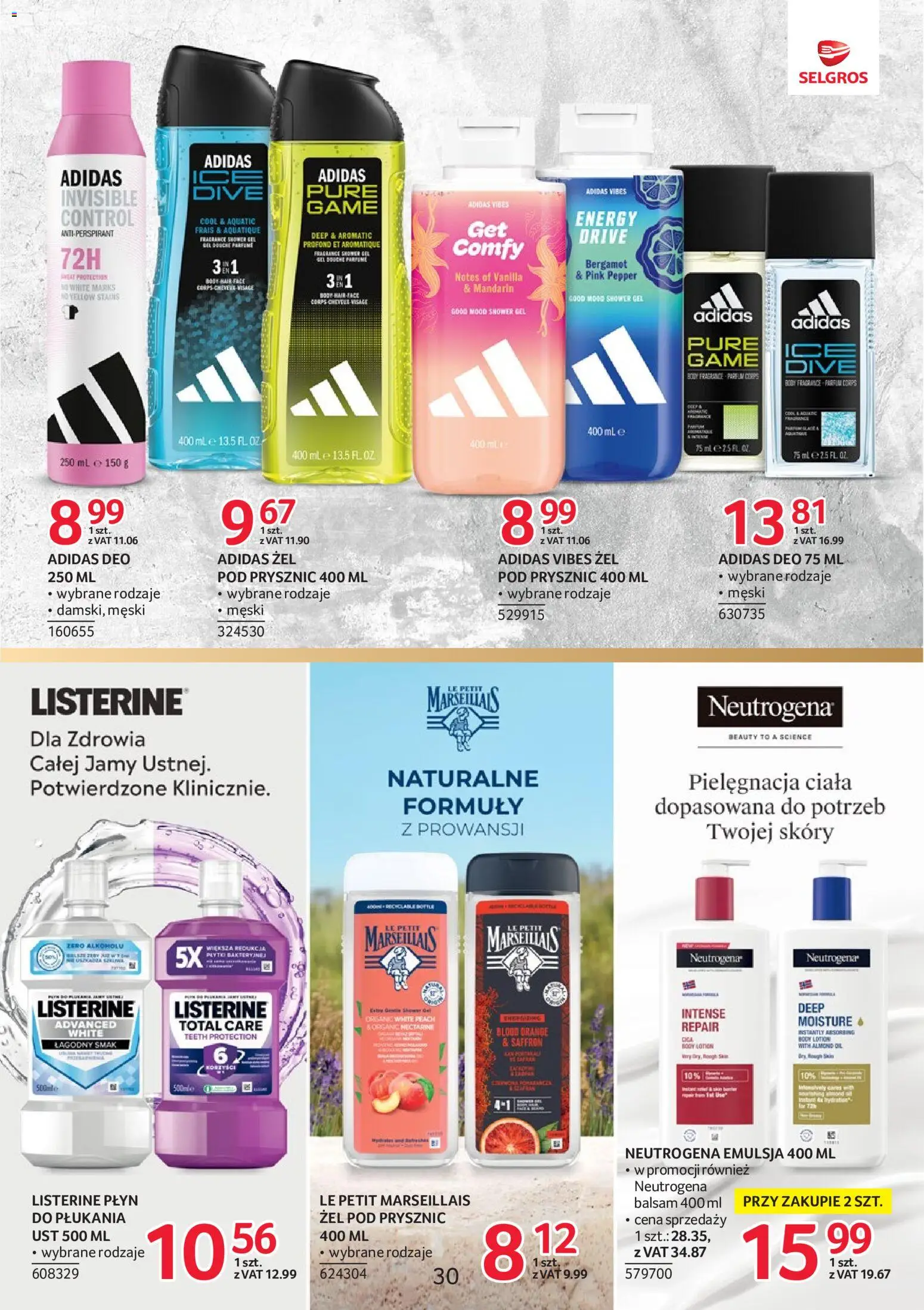 Selgros cash&carry gazetka - Markowe Produkty od 02.06.2026 | Strona: 26 | Produkty: Prysznic, Body, Żel pod prysznic, Lotion