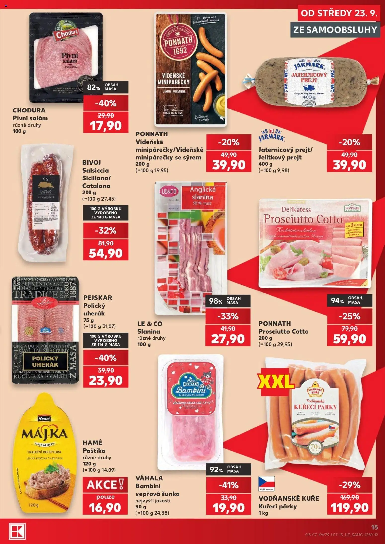 Kaufland leták od 23.09.2026 | Strana: 15