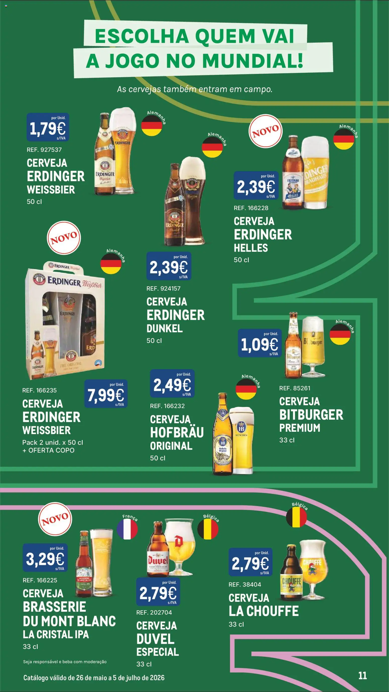 Makro Os Convocados │ válido de 26.05.2026 | Página: 11 | Produtos: Cerveja