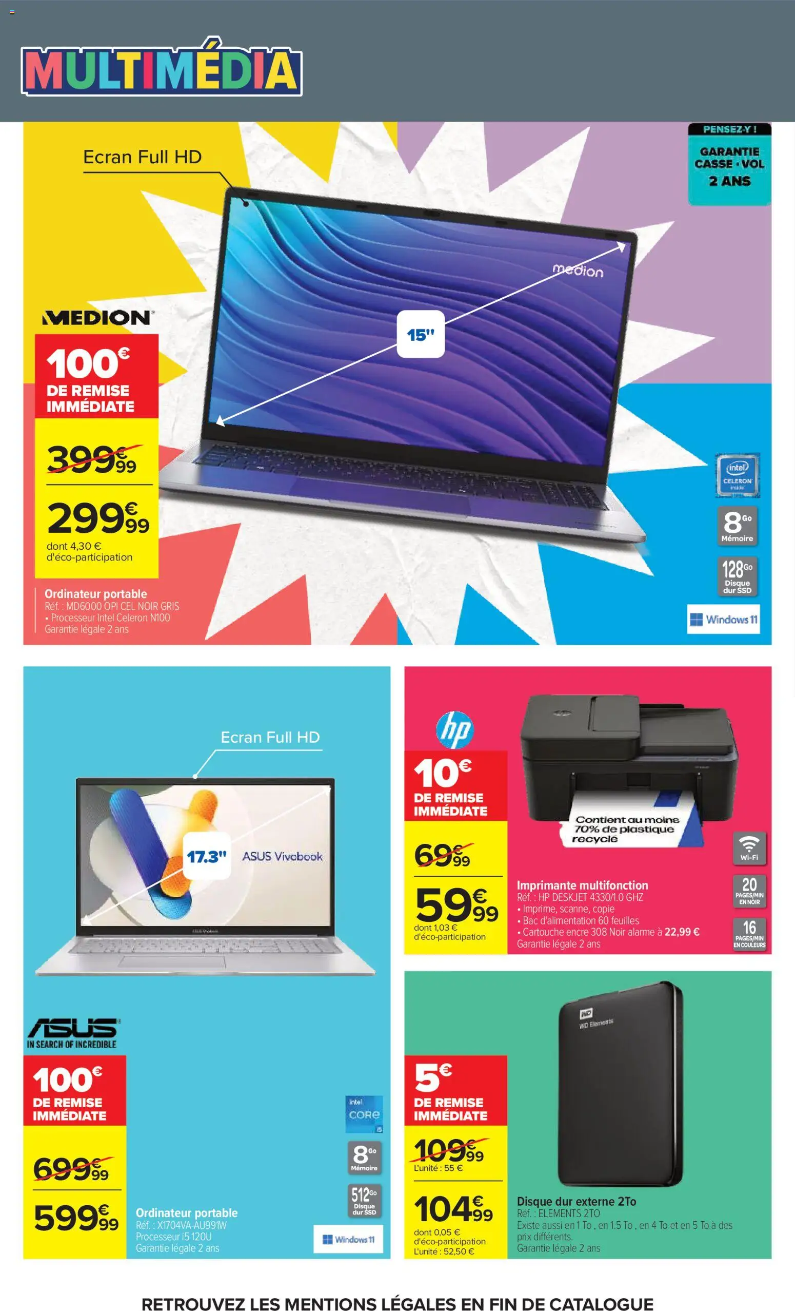 {H1} | Page: 86 | Produits: Ordinateur, Imprimante, Imprimante multifonction, Ordinateur portable