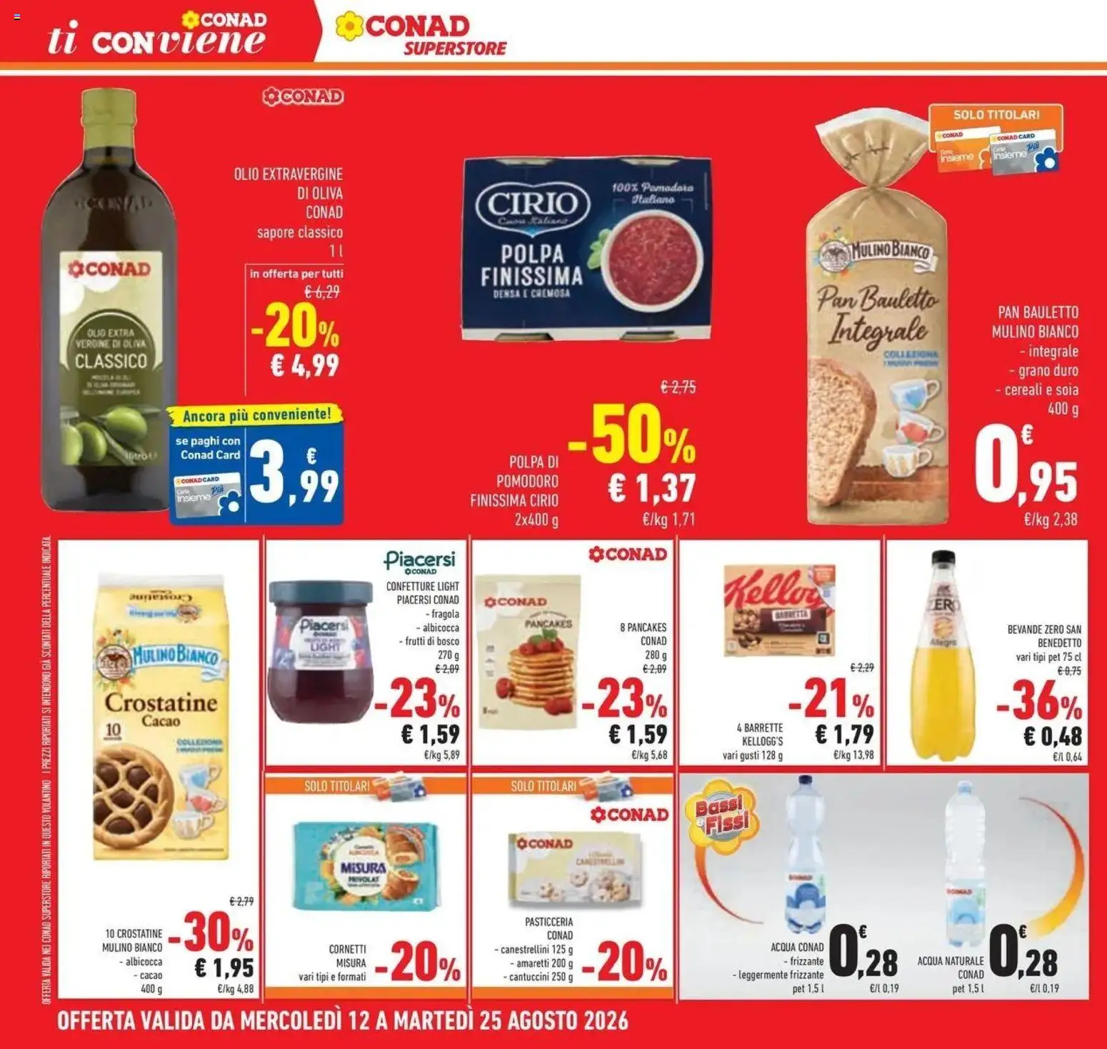 Volantino Conad dal 12/08/2026 > Anteprima | Pagina: 28